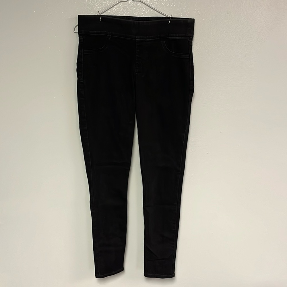 Black adjustable waist jeans size 10 long